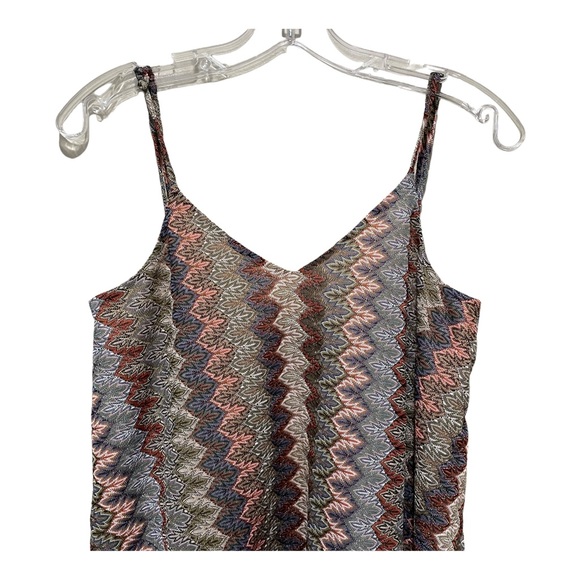 Design Lab Printed Cami Tank Top Size XS - Picture 4 of 6